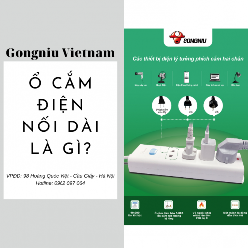 Ổ Cắm Điện Nối Dài Là Gì? – 98 Hoàng Quốc Việt – Hà Nội