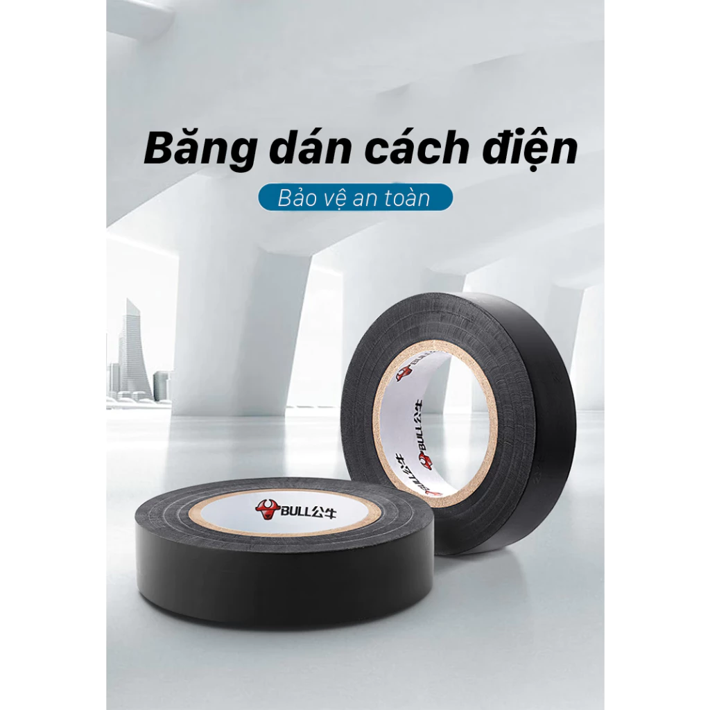 Băng Dính Điện Gongniu Chống Cháy GN-ET7 (Đen)