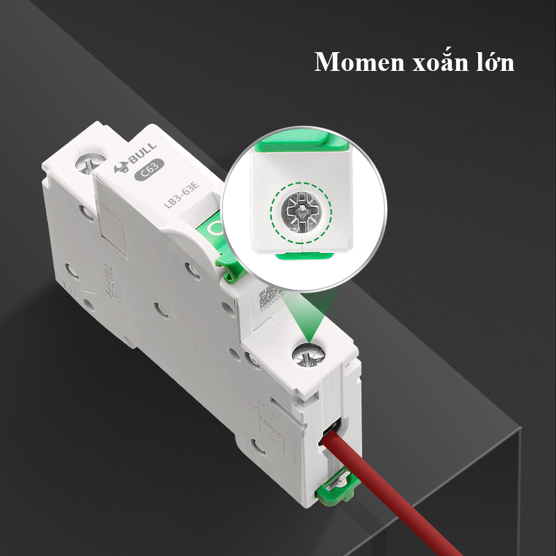 Bộ ngắt mạch điện - Aptomat 1 pha Gongniu - Chính hãng