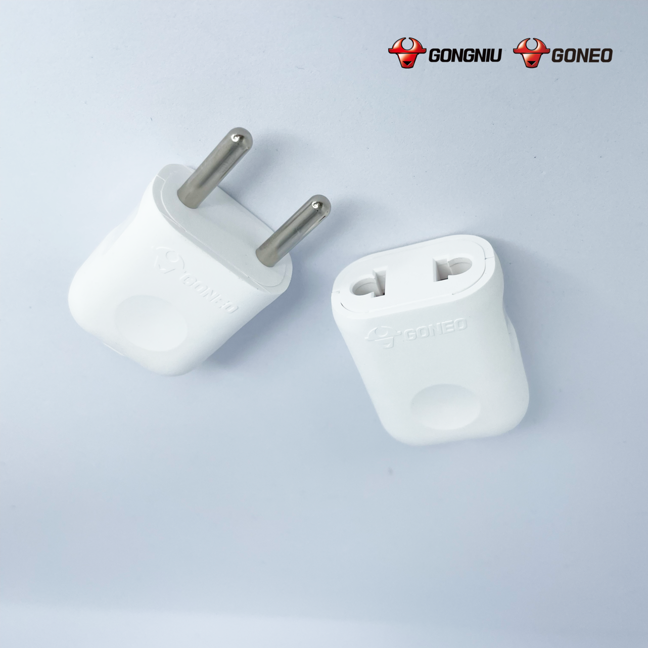 Phích Cắm Goneo Chân Tròn – 10F2 – Đa năng – Chính Hãng