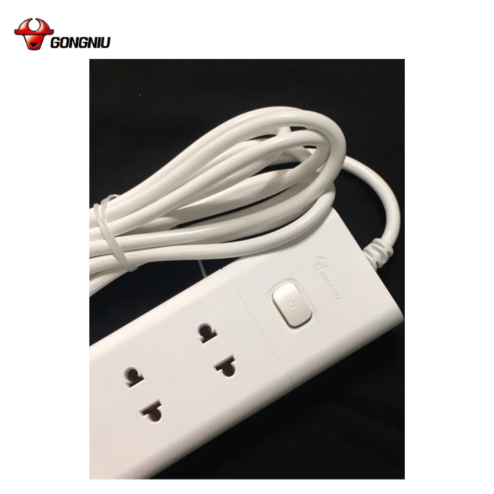 Ổ Cắm Điện Gongniu Đa Năng 4 Ổ 1 Công Tắc 2500W - V1040